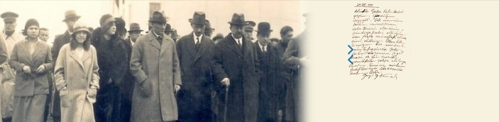 Impression of Atatürk's Visit